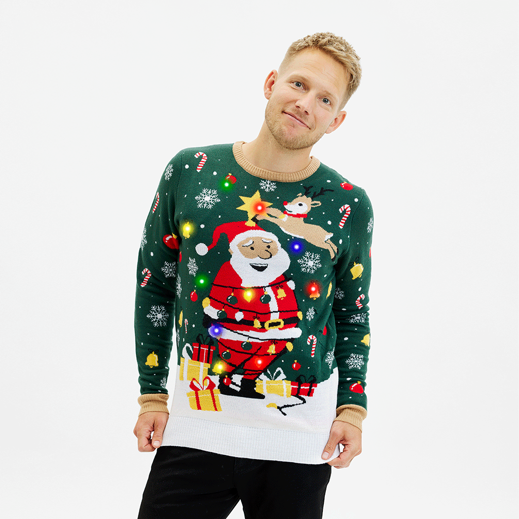 Santa Christmas Star LED - Damen